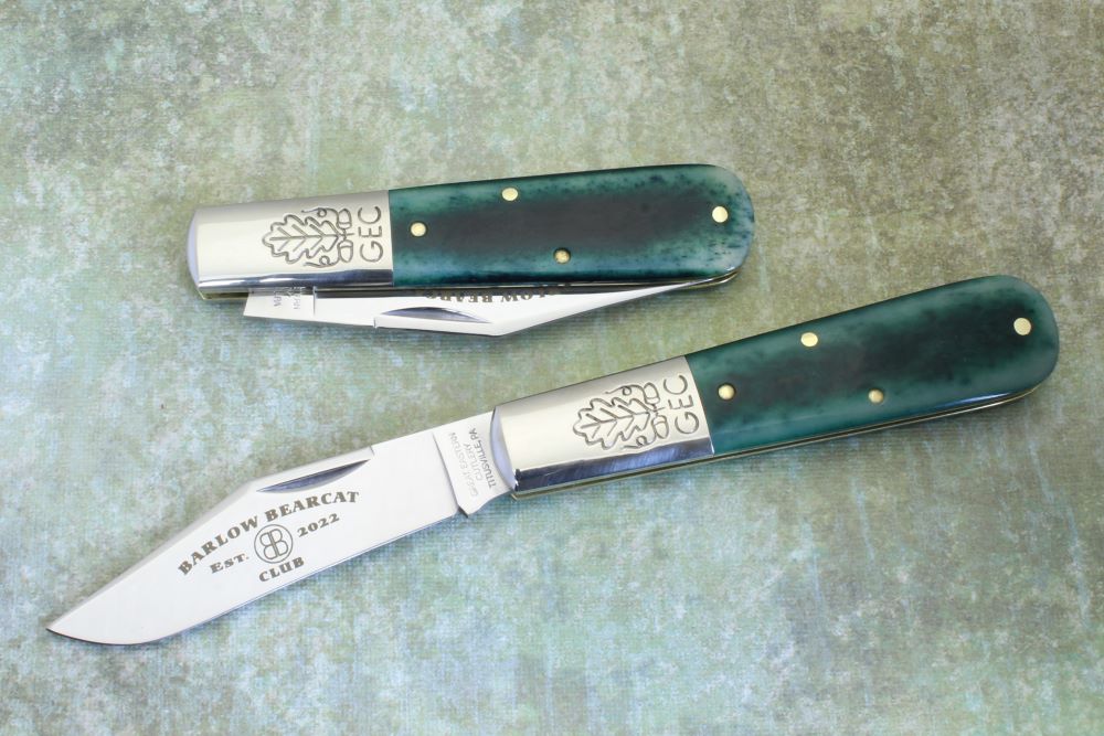 Barlow Bearcat Club #86 Boomtown Barlow Smooth Emerald Bone