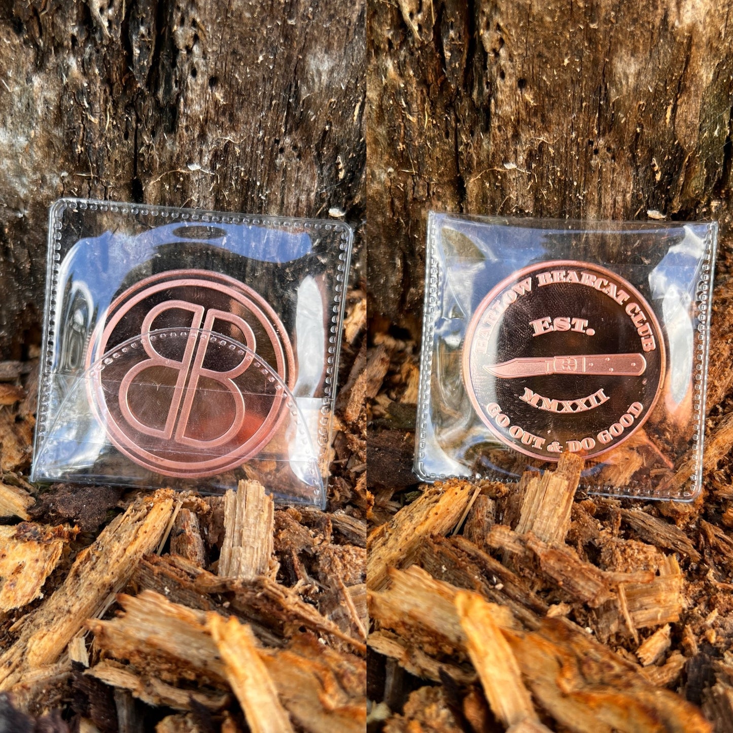 Barlow Bearcat Club Copper Coin